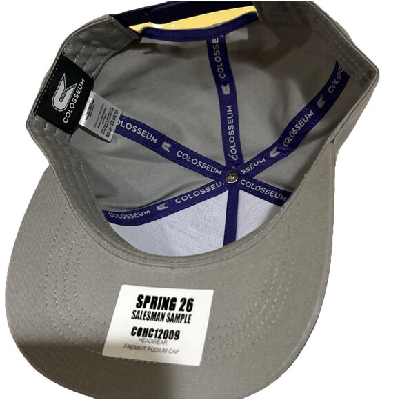 K-State Wildcats Hat Men Purple SnapBack Cap NCAA Collegiate School New - Picture 8 of 8